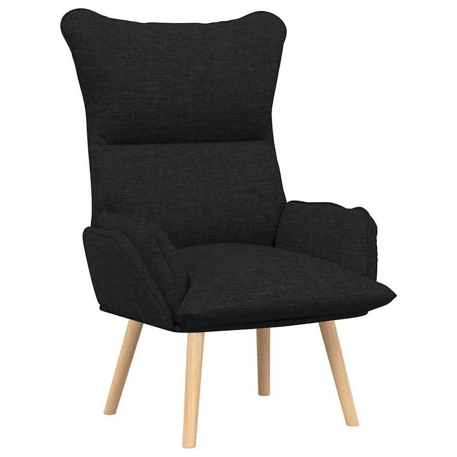 Fauteuil Zwart 69 x 74 x 93 cm Stof en multiplex