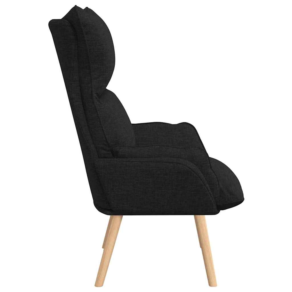 Fauteuil Zwart 69 x 74 x 93 cm Stof en multiplex