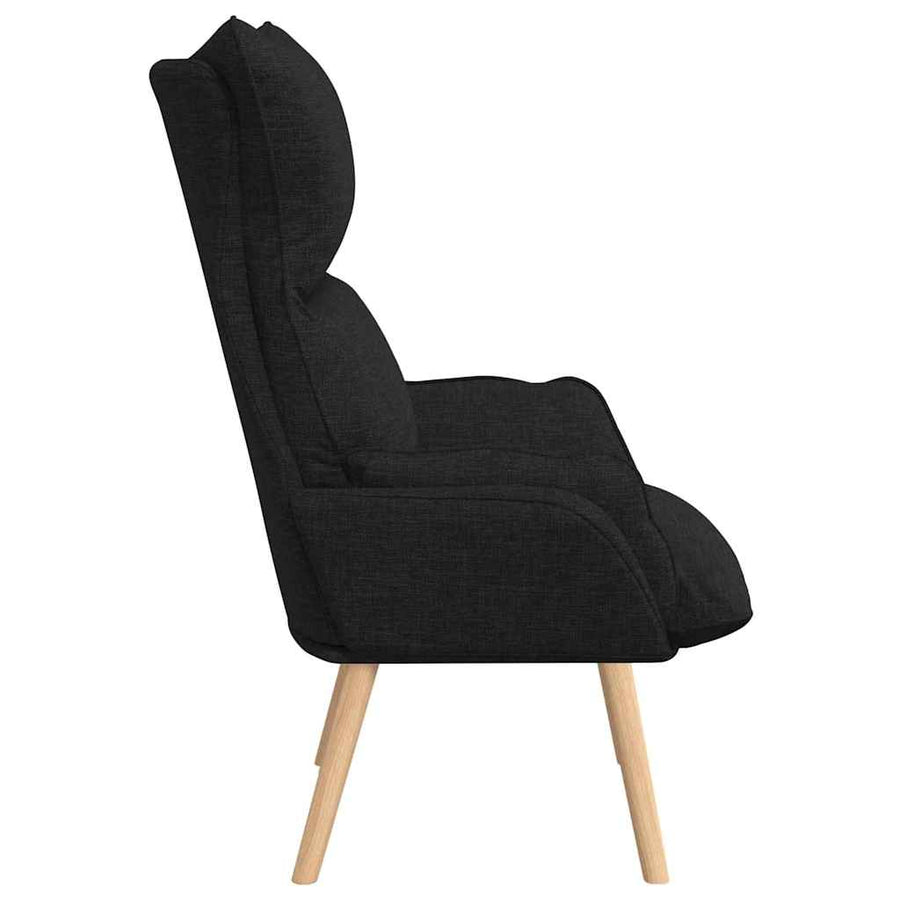Fauteuil Zwart 69 x 74 x 93 cm Stof en multiplex