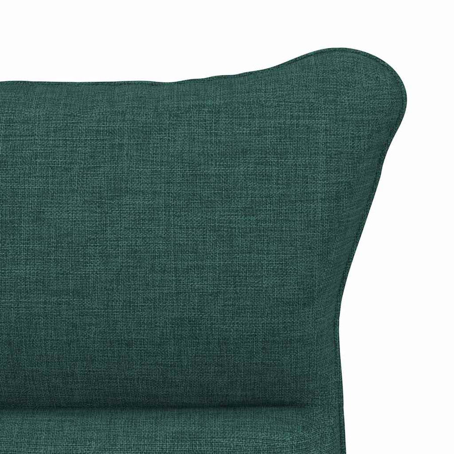 Fauteuil Donkergroen 69 x 74 x 93 cm Stof en multiplex