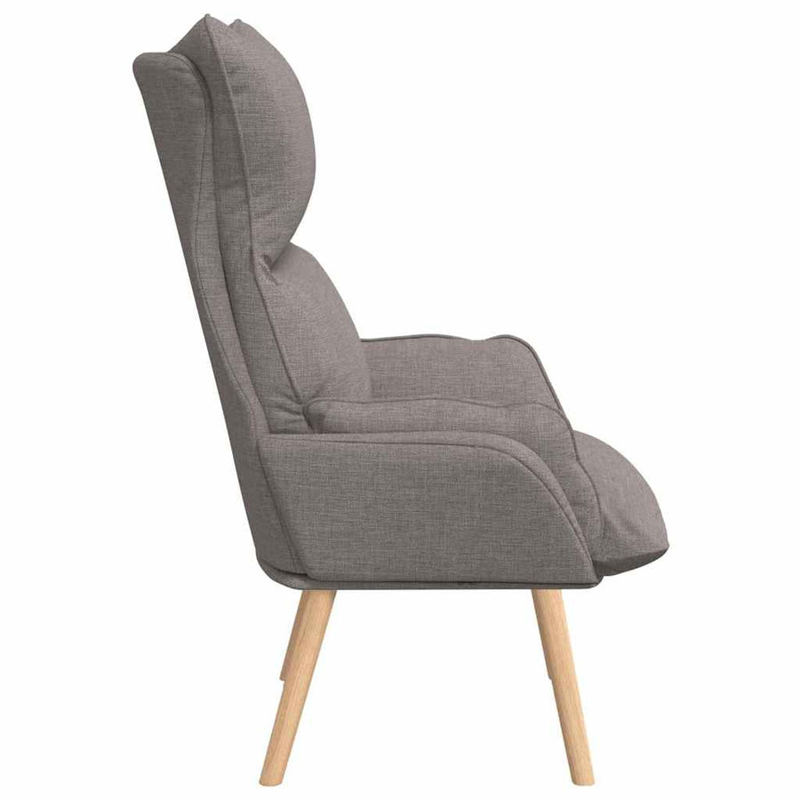 Fauteuil Taupe 69 x 74 x 93 cm Stof en multiplex