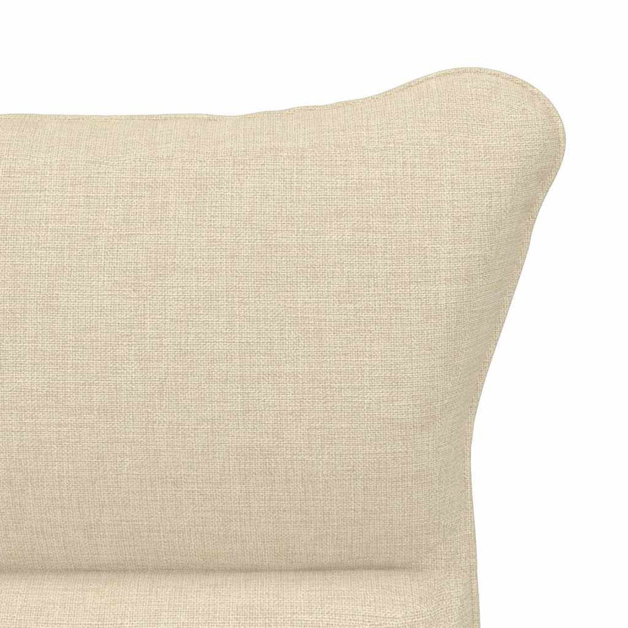 Fauteuil Crème 69 x 74 x 93 cm Stof en multiplex