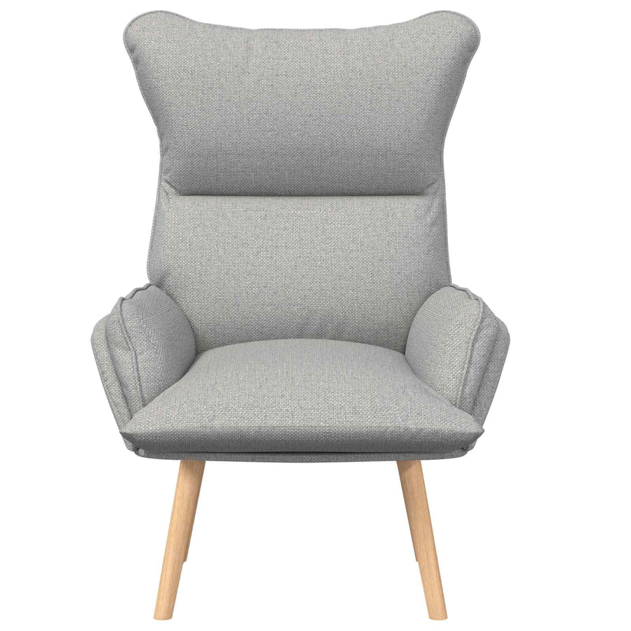Fauteuil Wolkengrijs 69 x 74 x 93 cm Stof en multiplex
