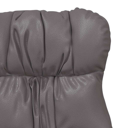 Fauteuil Grijs 69 x 74 x 93 cm Kunstleer