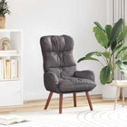Fauteuil grijs 69x74x93 cm kunstleer