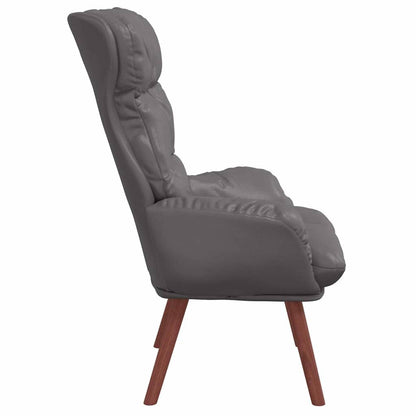 Fauteuil Grijs 69 x 74 x 93 cm Kunstleer