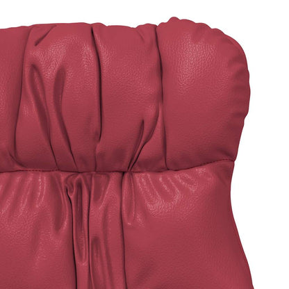 Fauteuil Wijnrood 69 x 74 x 93 cm Kunstleer