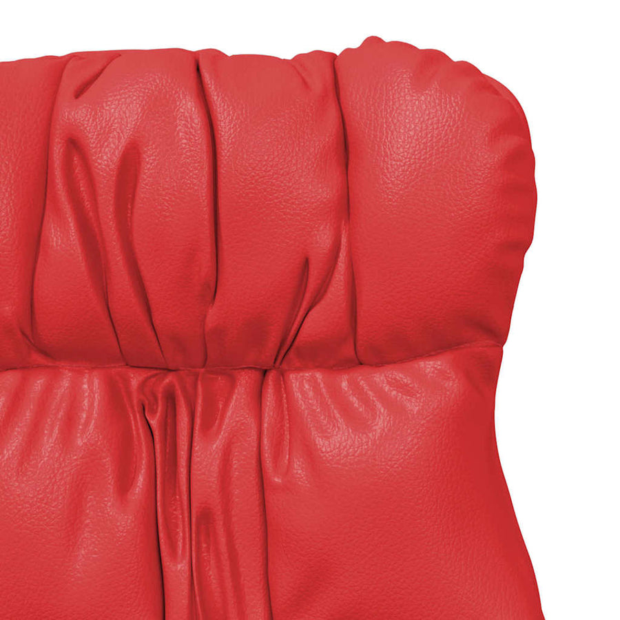 Fauteuil 69 X 74 X 93 Cm Kunstleer Rood