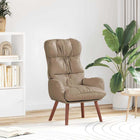 Fauteuil cappuccino 69x74x93 cm kunstleer