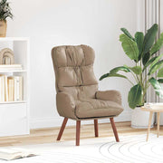 Fauteuil cappuccino 69x74x93 cm kunstleer