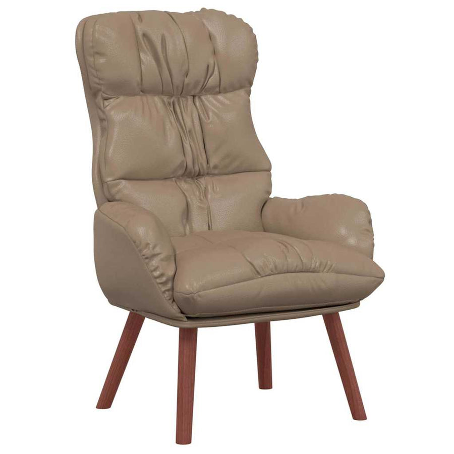 Fauteuil Cappuccino 69 x 74 x 93 cm Kunstleer