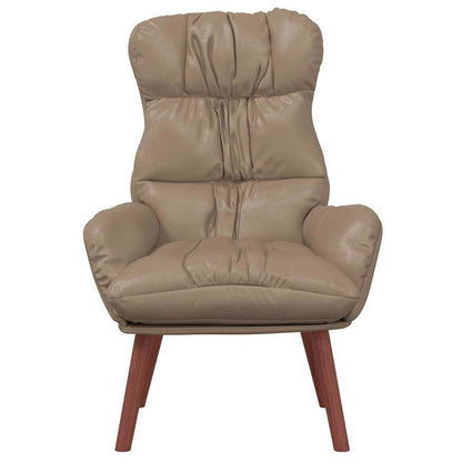 Fauteuil Cappuccino 69 x 74 x 93 cm Kunstleer