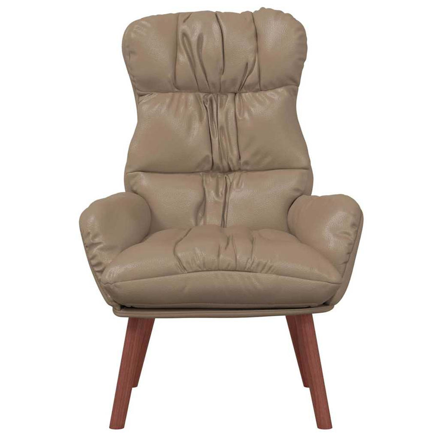 Fauteuil Cappuccino 69 x 74 x 93 cm Kunstleer