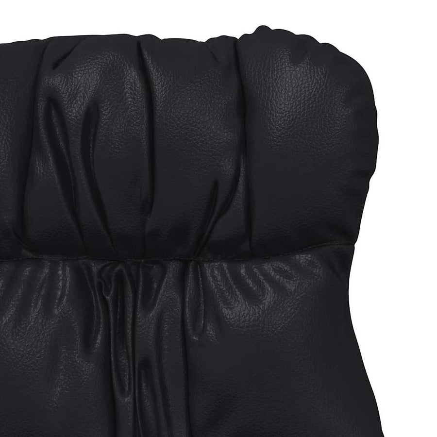 Fauteuil Zwart 69 x 74 x 93 cm Kunstleer