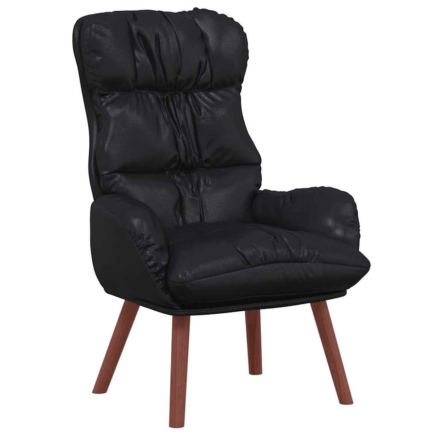 Fauteuil Zwart 69 x 74 x 93 cm Kunstleer