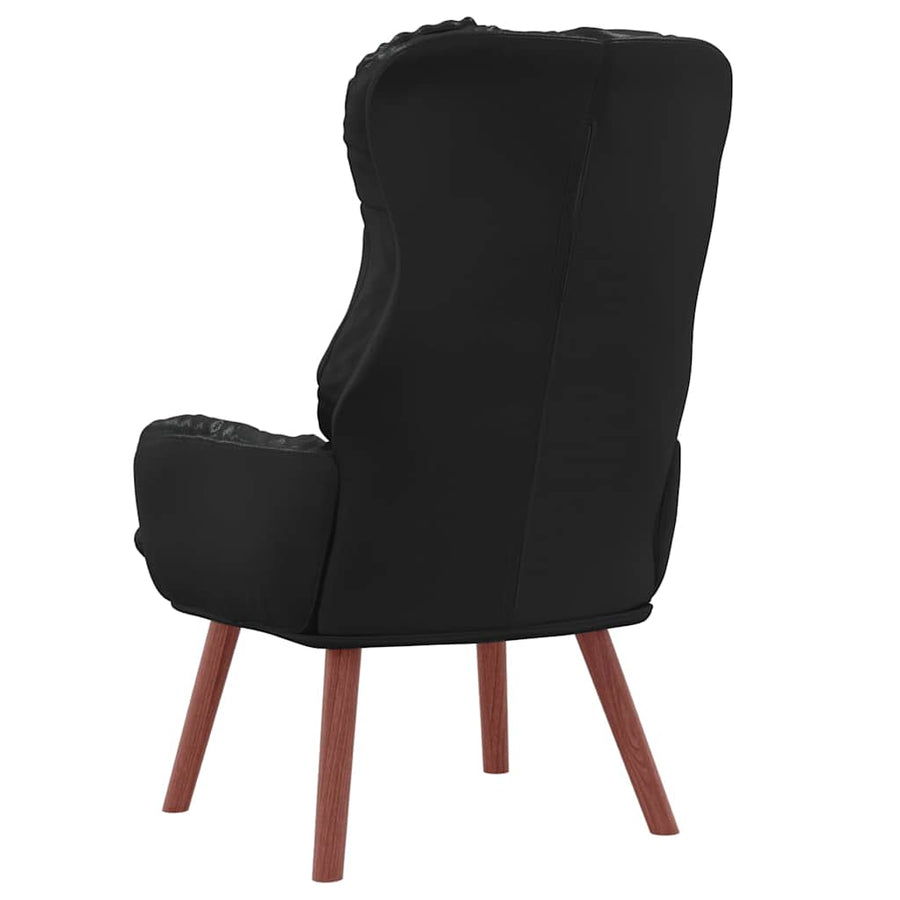 Fauteuil Zwart 69 x 74 x 93 cm Kunstleer