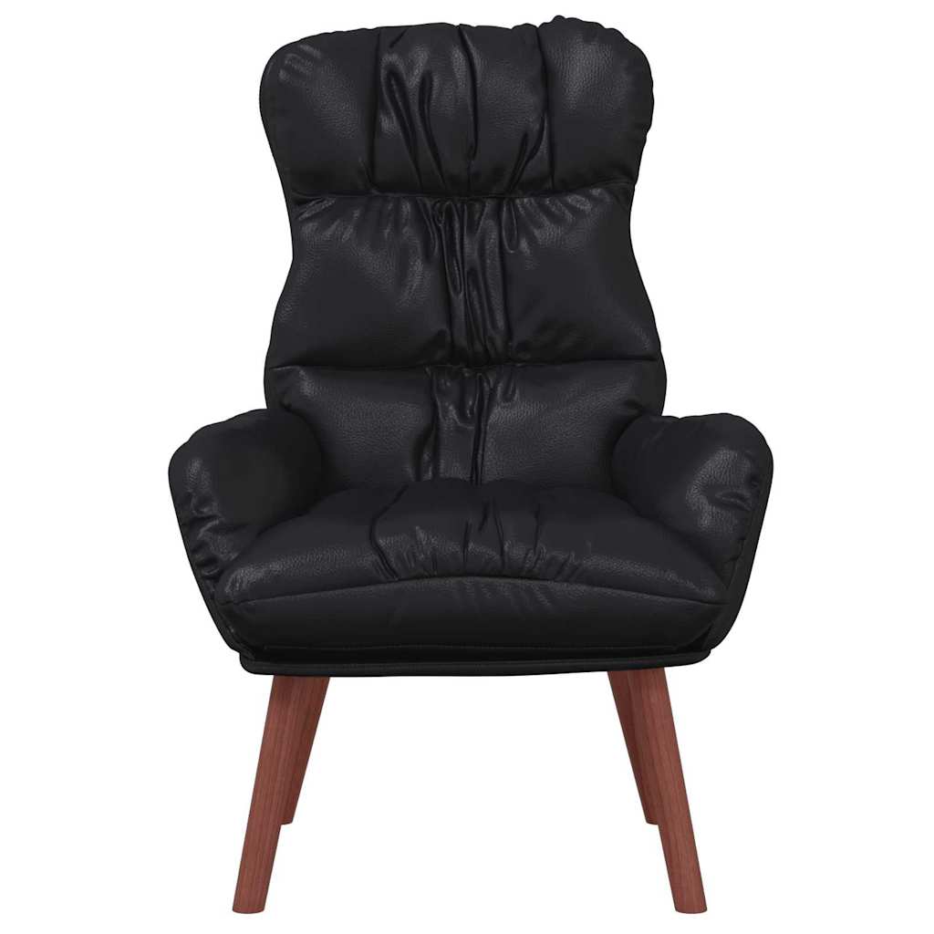Fauteuil Zwart 69 x 74 x 93 cm Kunstleer