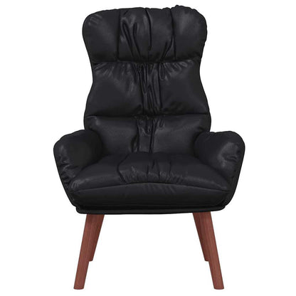 Fauteuil Zwart 69 x 74 x 93 cm Kunstleer
