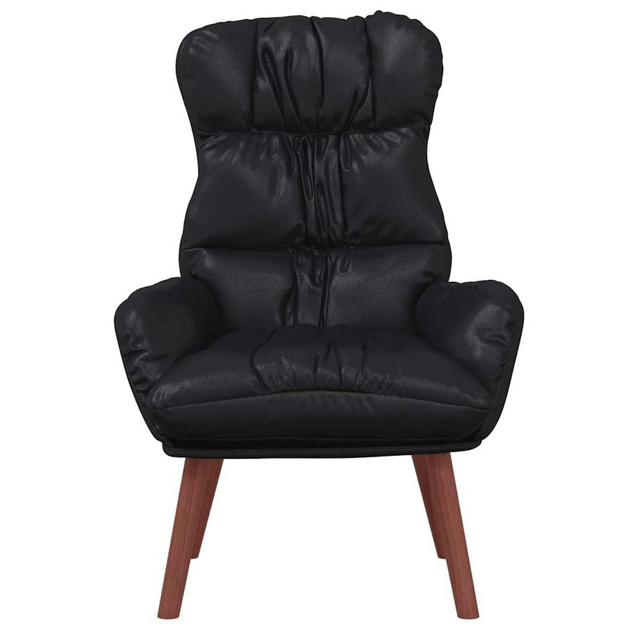Fauteuil Zwart 69 x 74 x 93 cm Kunstleer