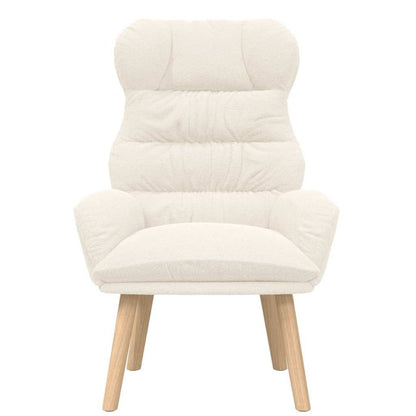 Fauteuil Crème 69 x 74 x 93 cm Sherpa Stof