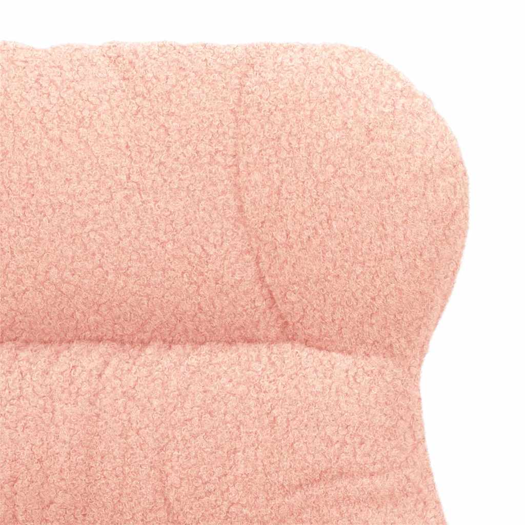 Fauteuil Roze 69 x 74 x 93 cm Sherpa Stof