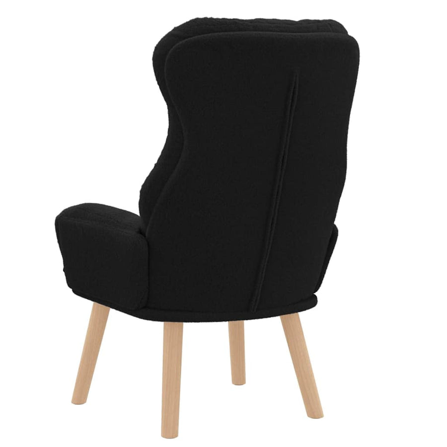 Fauteuil Zwart 69 x 74 x 93 cm Sherpa Stof