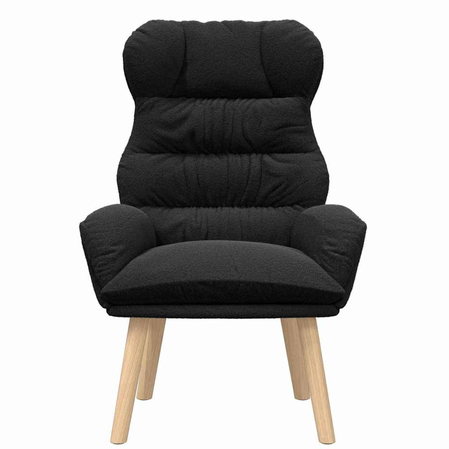 Fauteuil Zwart 69 x 74 x 93 cm Sherpa Stof