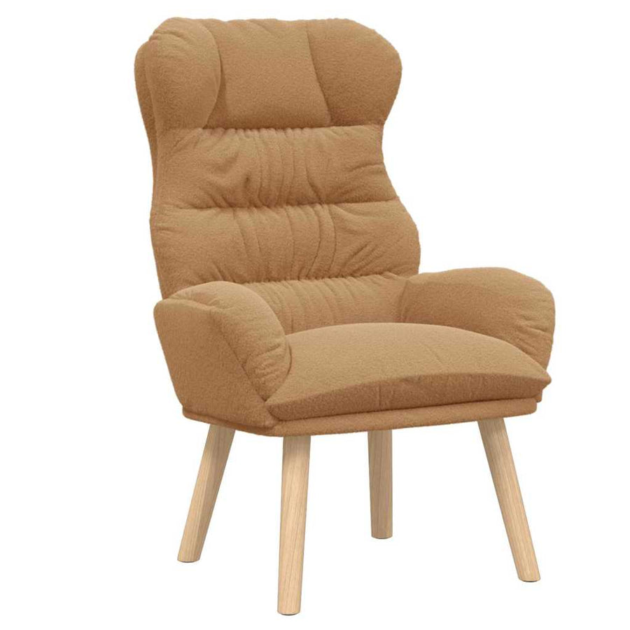 Fauteuil Beige 69 x 74 x 93 cm Sherpa Stof