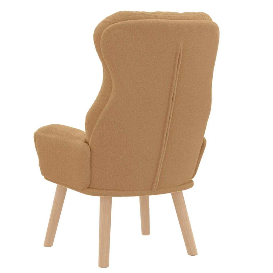 Fauteuil Beige 69 x 74 x 93 cm Sherpa Stof