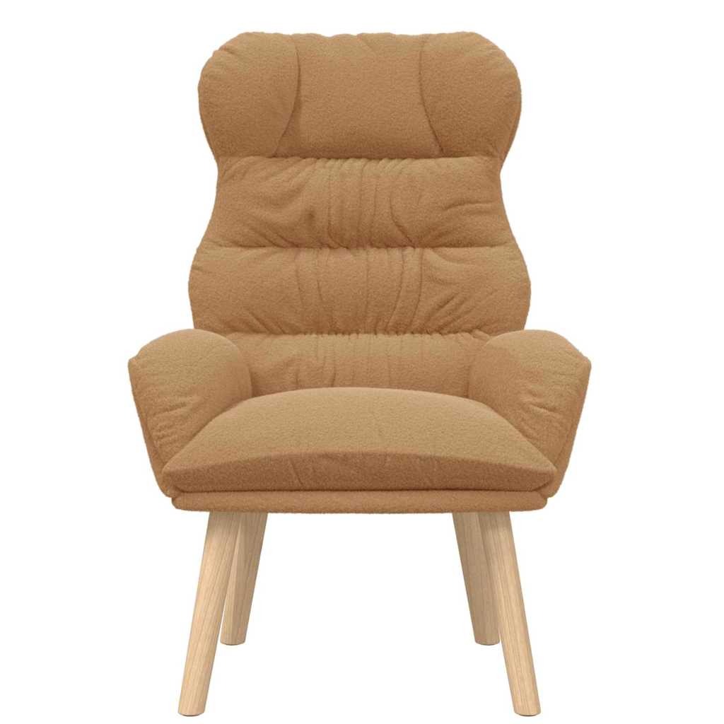 Fauteuil Beige 69 x 74 x 93 cm Sherpa Stof