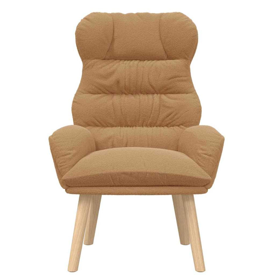 Fauteuil Beige 69 x 74 x 93 cm Sherpa Stof