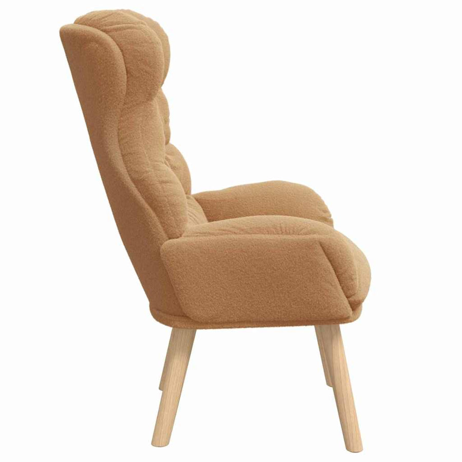 Fauteuil Beige 69 x 74 x 93 cm Sherpa Stof
