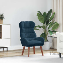 Fauteuil Blauw 69 x 74 x 93 cm Fluweel