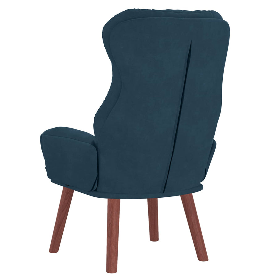 Fauteuil Blauw 69 x 74 x 93 cm Fluweel