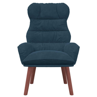 Fauteuil Blauw 69 x 74 x 93 cm Fluweel