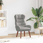 Armchair Light Grey 69 x 74 x 93 cm Velvet