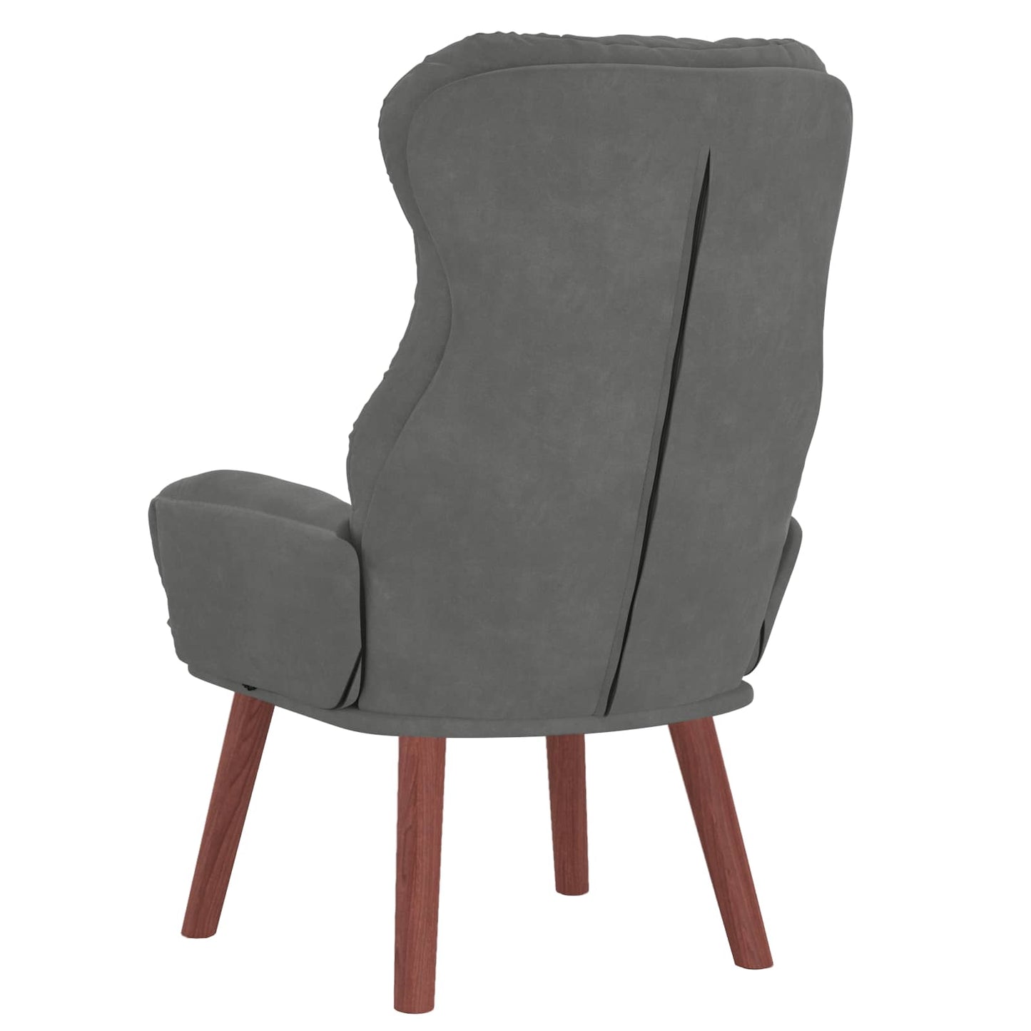 Fauteuil Donkergrijs 69 x 74 x 93 cm Fluweel