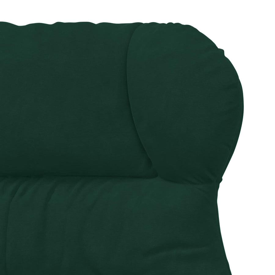 Fauteuil Donkergroen 69 x 74 x 93 cm Fluweel
