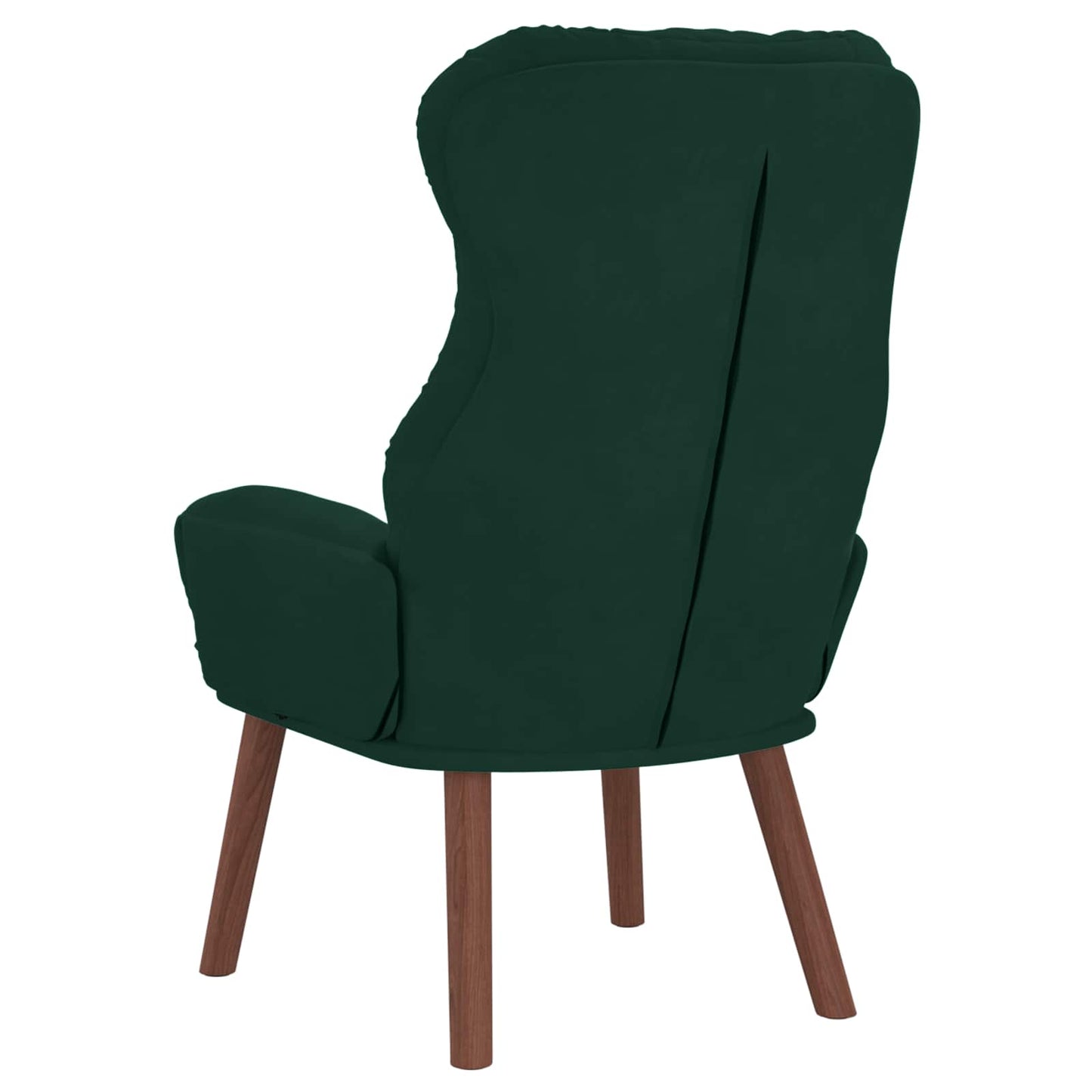 Fauteuil Donkergroen 69 x 74 x 93 cm Fluweel