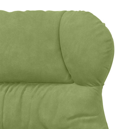 Fauteuil Lichtgroen 69 x 74 x 93 cm Fluweel