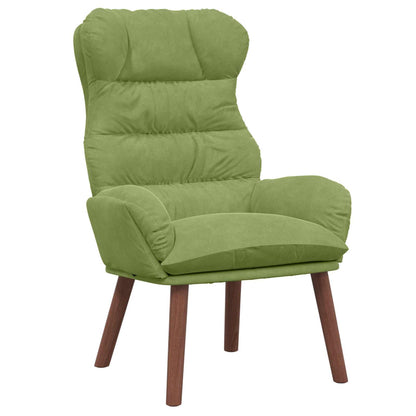 Fauteuil Lichtgroen 69 x 74 x 93 cm Fluweel