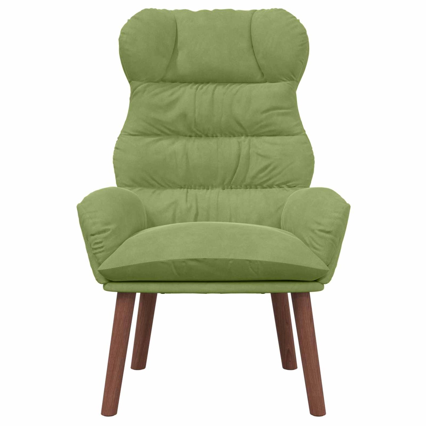 Fauteuil Lichtgroen 69 x 74 x 93 cm Fluweel