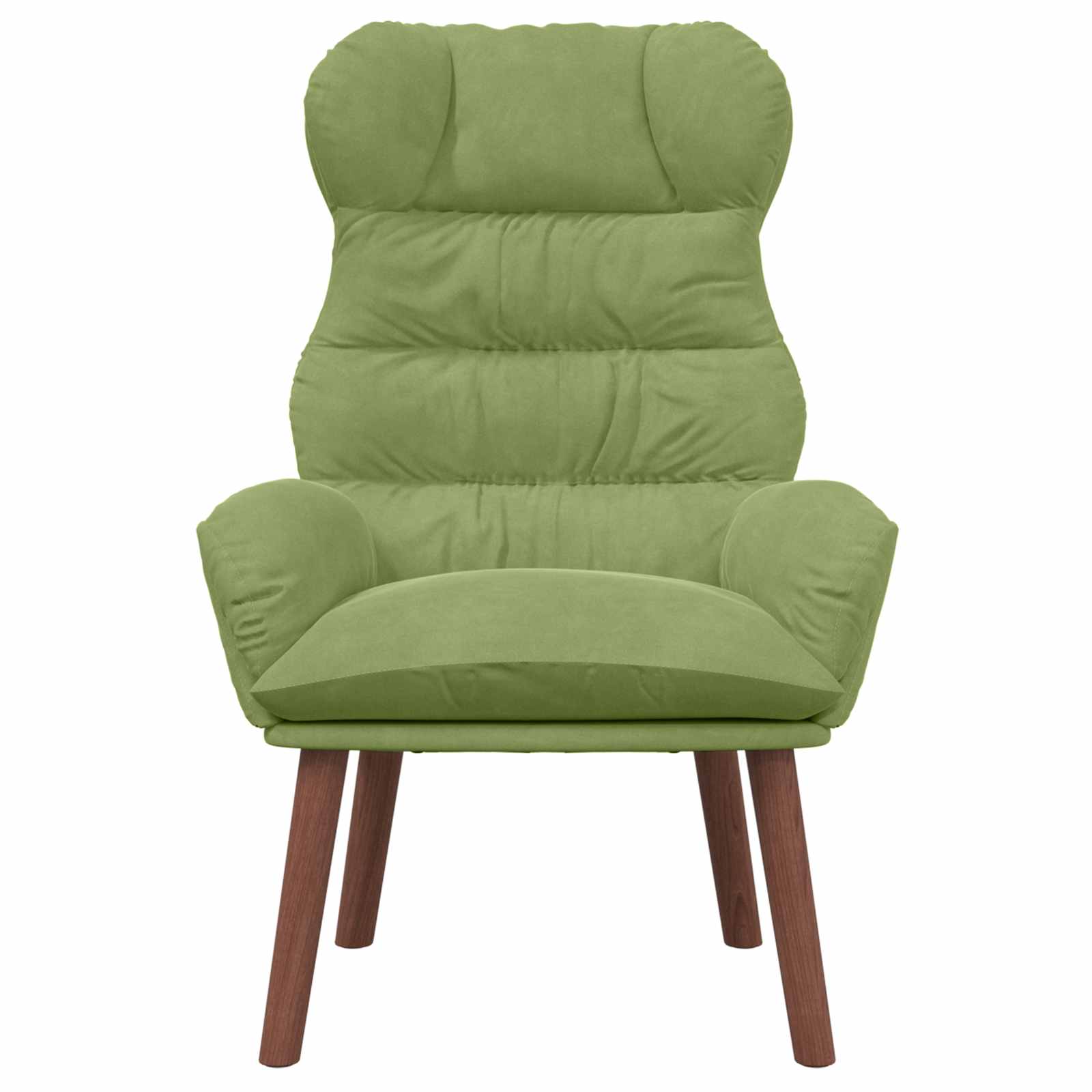 Fauteuil Lichtgroen 69 x 74 x 93 cm Fluweel