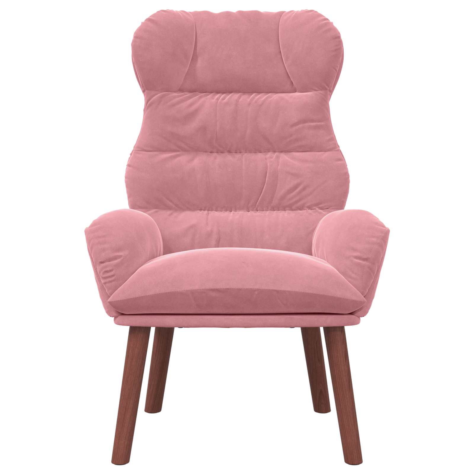Fauteuil Roze 69 x 74 x 93 cm Fluweel