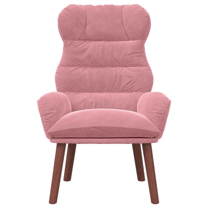 Fauteuil Roze 69 x 74 x 93 cm Fluweel