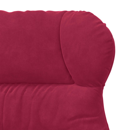 Fauteuil Wijnrood 69 x 74 x 93 cm Fluweel