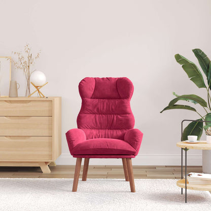 Fauteuil Wijnrood 69 x 74 x 93 cm Fluweel