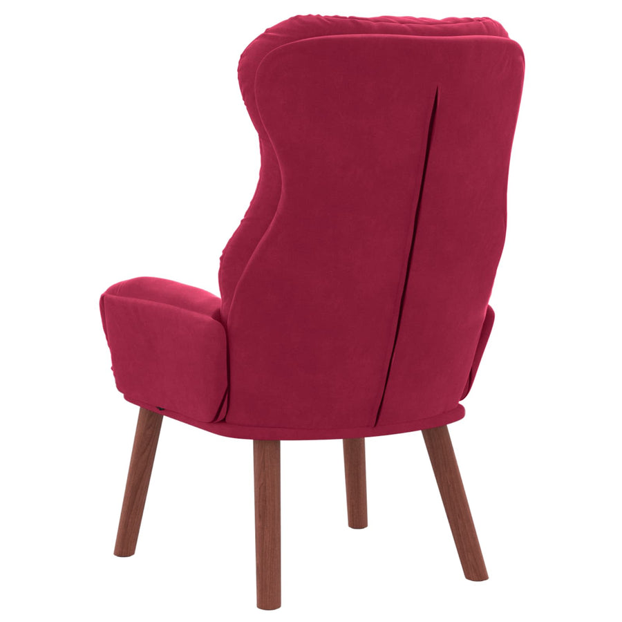 Fauteuil Wijnrood 69 x 74 x 93 cm Fluweel