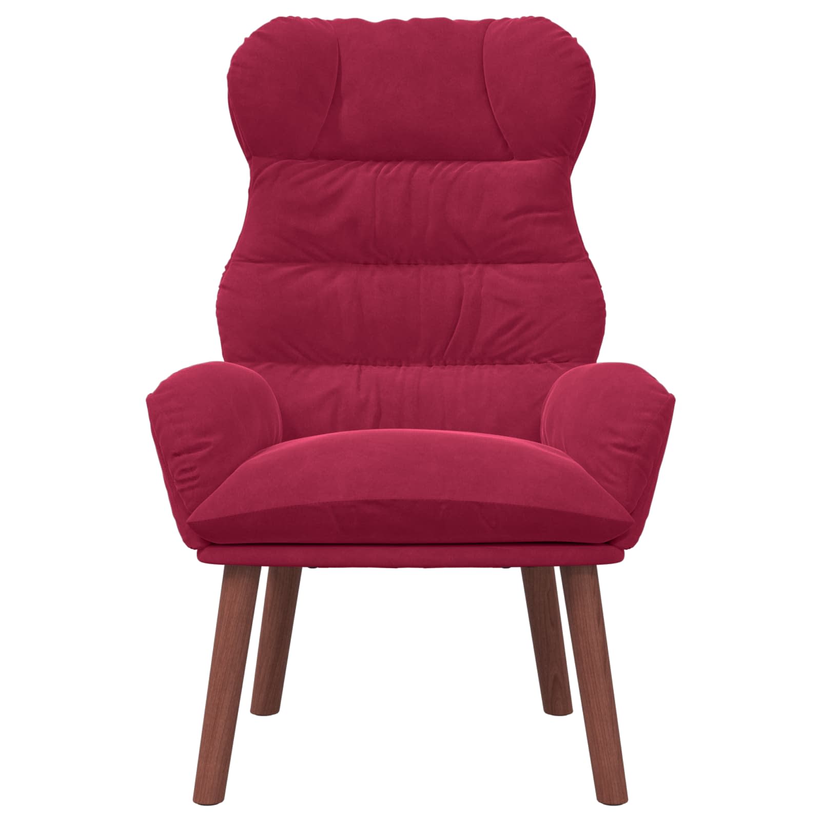 Fauteuil Wijnrood 69 x 74 x 93 cm Fluweel