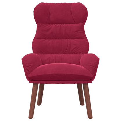 Fauteuil Wijnrood 69 x 74 x 93 cm Fluweel
